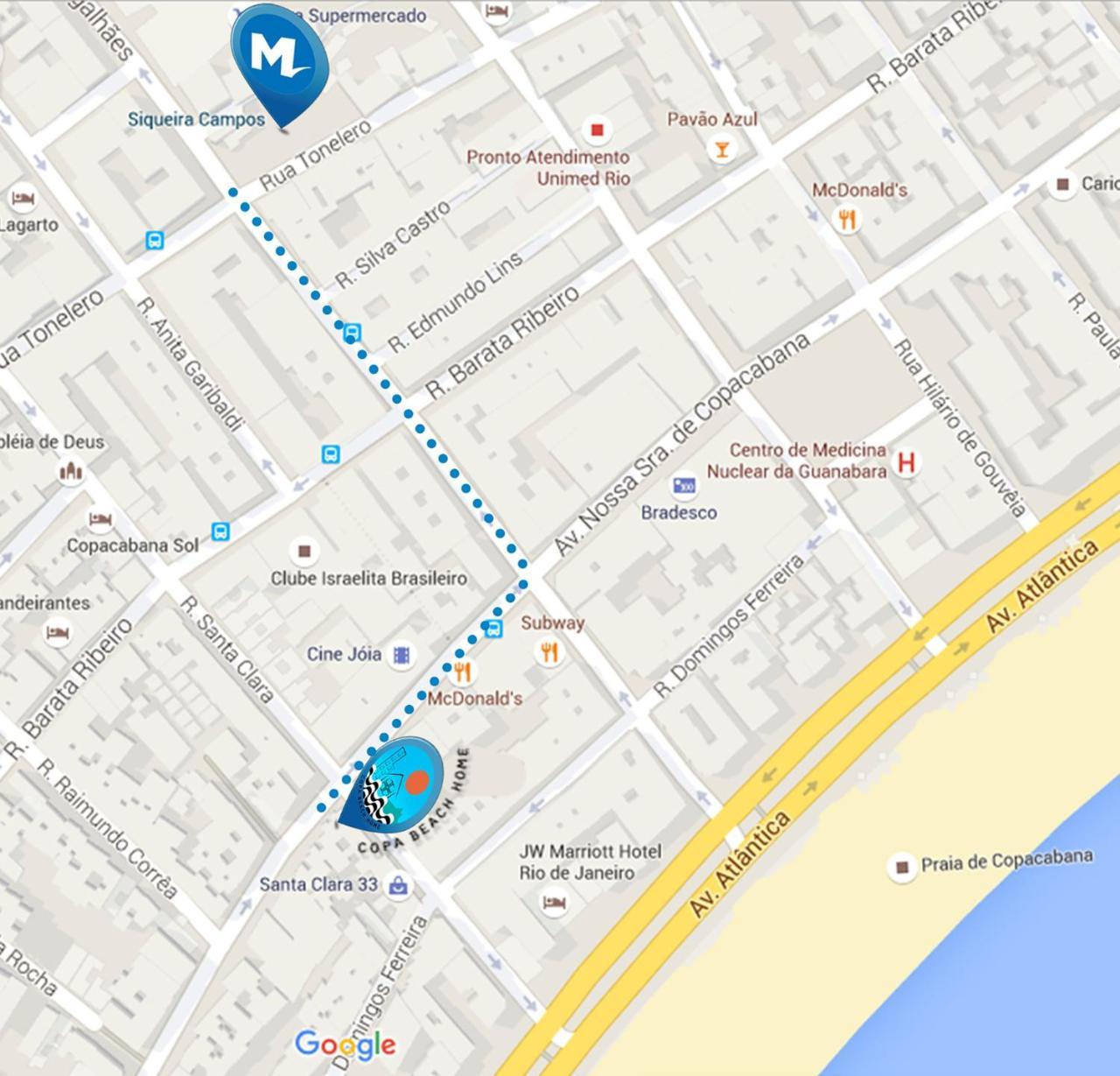Copa Beach Home Rio de Janeiro Exterior foto
